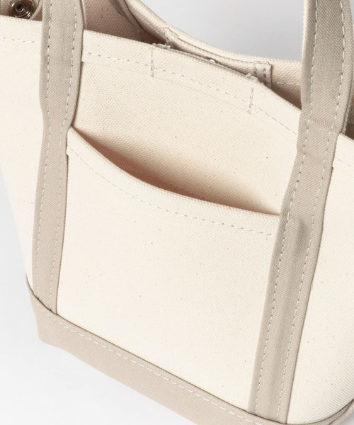 URBAN RESEARCH DOORS（アーバンリサーチドアーズ）の「交野カバン×DOORS帆布ミニトート（トートバッグ・レディース・ネイビー/ナチュラル/ベージュ系その他/ピンク系その他・ONE）」の13枚目の写真