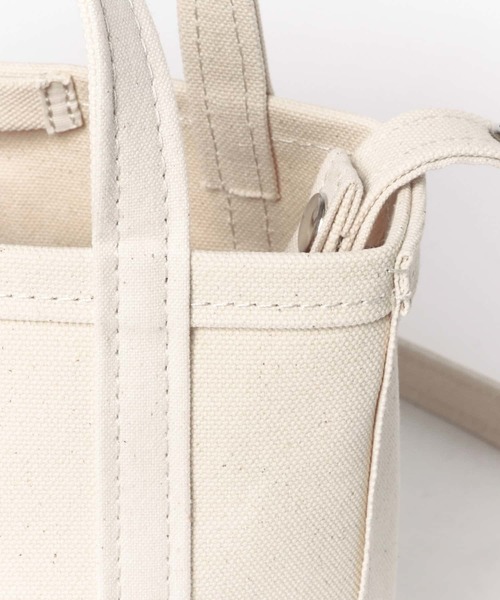 URBAN RESEARCH DOORS（アーバンリサーチドアーズ）の「交野カバン×DOORS帆布ミニトート（トートバッグ・レディース・ネイビー/ナチュラル/ベージュ系その他/ピンク系その他・ONE）」の18枚目の写真