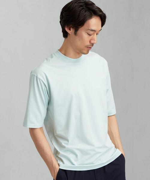 リラクシングウェア Tシャツ 日本製 レディース ホワイト 白 グリーン M-L green label relaxing（グリーンレーベルリラクシング）の「SC