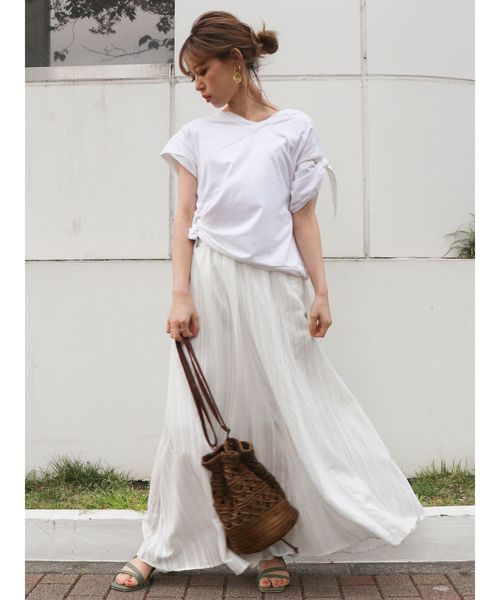 dazzlin（ダズリン）の「シャーベットフレアスカート（スカート・レディース・グリーン/ブルー/オフホワイト・SMALL/MEDIUM）」の9枚目の写真