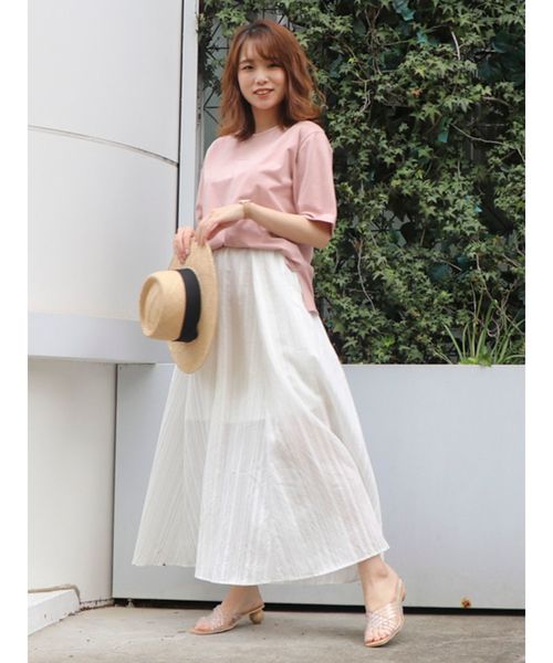 dazzlin（ダズリン）の「シャーベットフレアスカート（スカート・レディース・グリーン/ブルー/オフホワイト・SMALL/MEDIUM）」の20枚目の写真