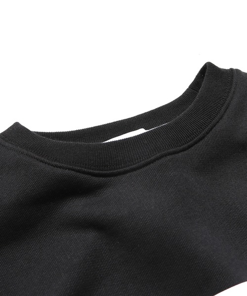 MSGM(エムエスジーエム)の「MSGM/エムエスジーエム PANEL SWEAT SHIRT ボックスロゴ スウェットトレーナー(スウェット・レディース・ブラック/ホワイト・XS/S/M/L)」の3枚目の写真