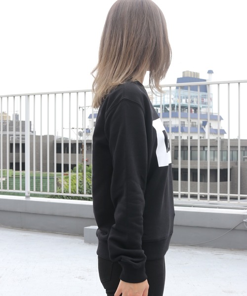 MSGM(エムエスジーエム)の「MSGM/エムエスジーエム PANEL SWEAT SHIRT ボックスロゴ スウェットトレーナー(スウェット・レディース・ブラック/ホワイト・XS/S/M/L)」の7枚目の写真