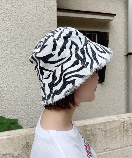 WEGO(ウィゴー)の「WEGO/フリンジバケットハット(ハット・レディース・ブラック/ブラウン/その他1/ホワイト/ベージュ/その他2/その他3/その他4/その他5・FREE)」の6枚目の写真