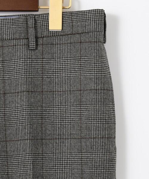 J.PRESS(ジェイプレス)の「ストレッチミルドグレンチェック スラックス(スラックス・メンズ・ライトグレー系4/ブルー系4・85/76/88/73/79/82/91/94)」の7枚目の写真