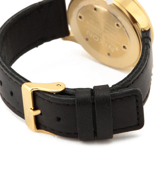 NIXON（ニクソン）の「NIXON / The Sentry38 レザー（アナログ腕時計・メンズ・ブラック/ブラウン/ブラック系その他/ゴールド・ONE SIZE）」の9枚目の写真