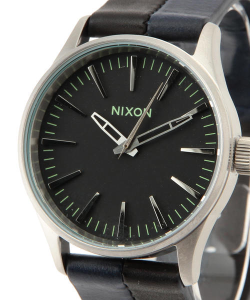 NIXON（ニクソン）の「NIXON / The Sentry38 レザー（アナログ腕時計・メンズ・ブラック/ブラウン/ブラック系その他/ゴールド・ONE SIZE）」の17枚目の写真