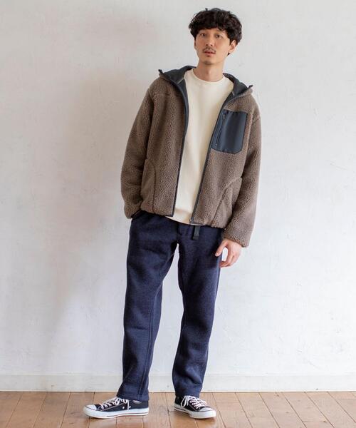 coen(コーエン)の「ボアフリースジップパーカー#(ブルゾン・メンズ・ブラウン/ナチュラル・LARGE/X-LARGE/SMALL/MEDIUM)」の19枚目の写真