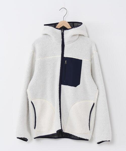 coen(コーエン)の「ボアフリースジップパーカー#(ブルゾン・メンズ・ブラウン/ナチュラル・LARGE/X-LARGE/SMALL/MEDIUM)」の15枚目の写真