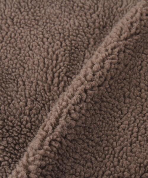 coen(コーエン)の「ボアフリースジップパーカー#(ブルゾン・メンズ・ブラウン/ナチュラル・LARGE/X-LARGE/SMALL/MEDIUM)」の9枚目の写真