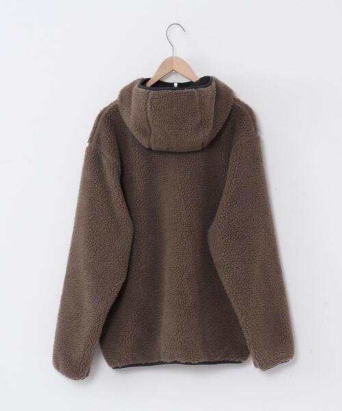 coen(コーエン)の「ボアフリースジップパーカー#(ブルゾン・メンズ・ブラウン/ナチュラル・LARGE/X-LARGE/SMALL/MEDIUM)」の10枚目の写真