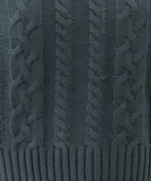 PairPair（ペアペア）の「ケーブルショートニット×ロンTセット（ニット/セーター・レディース・アイボリー/ダークパープル/ダークブルー・FREE）」の19枚目の写真