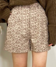 apres jour | 【3周年記念アイテム】コーデュロイフラワーショートパンツ【ZOZOTOWN限定アイテム】(その他パンツ)