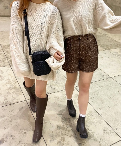 apres jour（アプレジュール）の「【3周年記念アイテム】コーデュロイフラワーショートパンツ【ZOZOTOWN限定アイテム】（その他パンツ・レディース・ダークブラウン/ネイビー/ライトベージュ・X-LARGE/フリー）」の15枚目の写真