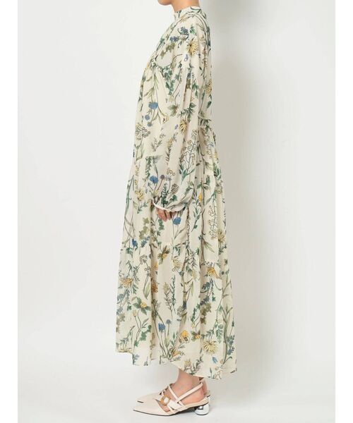 MURUA（ムルーア）の「ボタニカルフラワーワンピース（ワンピース・レディース・ベージュ/ブラック・FREE）」の15枚目の写真