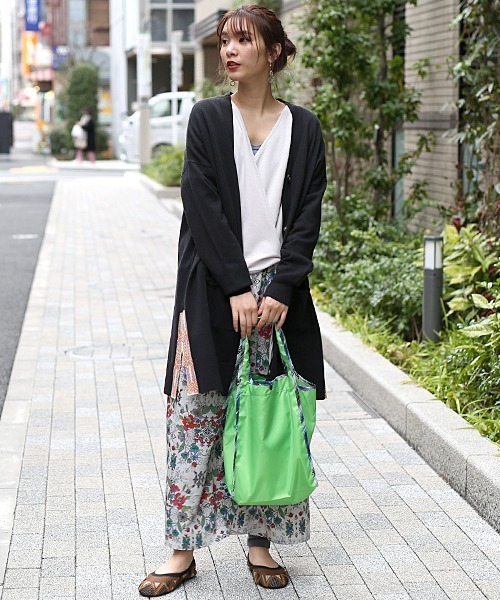 チチカカ（チチカカ）の「エコベロウォシャブルニットカーディガン（カーディガン/ボレロ・レディース・ブラック/ベージュ/カーキ・FREE）」の20枚目の写真