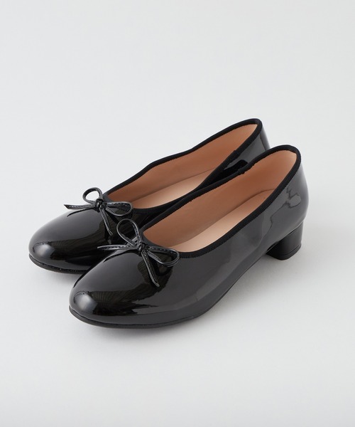 one after another NICE CLAUP（ワンアフターアナザーナイスクラップ）の「ヒールアップ バレエシューズ（バレエシューズ・レディース・ブラック/モカ・SMALL/MEDIUM/LARGE）」の6枚目の写真