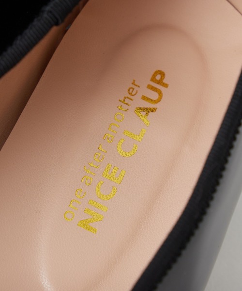 one after another NICE CLAUP（ワンアフターアナザーナイスクラップ）の「ヒールアップ バレエシューズ（バレエシューズ・レディース・ブラック/モカ・SMALL/MEDIUM/LARGE）」の9枚目の写真