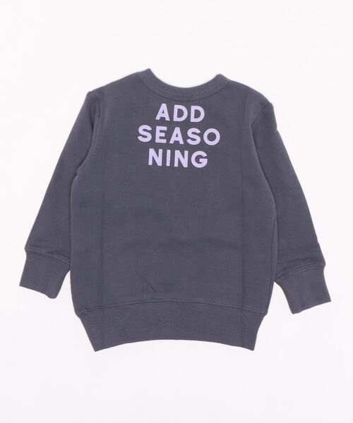 ALPHA LABEL(アルファーレーベル)の「Seasoning Sweat shirt(スウェット・キッズ・ブラック/ネイビー/レッド/カーキ/ピンク/ミント/マスタード/アイボリー・100/110/120/130/140/150)」の17枚目の写真