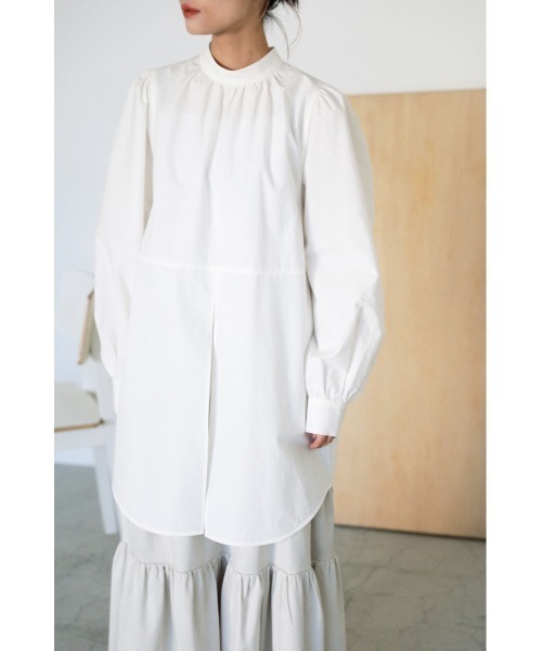 BLACK BY MOUSSY（ブラックバイマウジー）の「flont slit tunic sh 