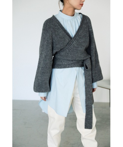 BLACK BY MOUSSY（ブラックバイマウジー）の「flont slit tunic sh 