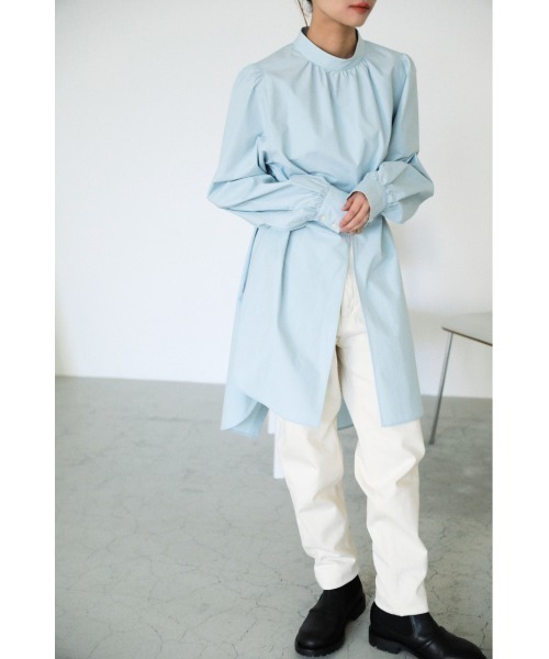 BLACK BY MOUSSY（ブラックバイマウジー）の「flont slit tunic sh 