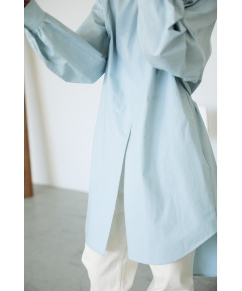 BLACK BY MOUSSY（ブラックバイマウジー）の「flont slit tunic sh 