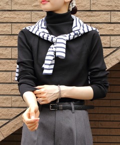 【一回着用】Todayful Halfsleeve Highgauge Knit TODAYFUL（トゥデイフル）の「Halfsleeve Highgauge Knit