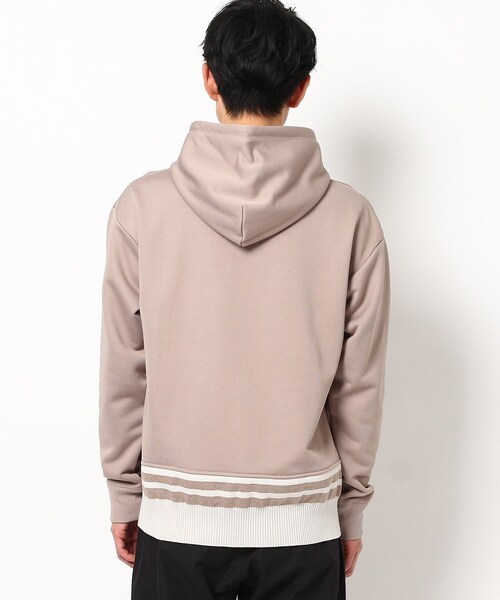 THE SHOP TK （ザ ショップ ティーケー ）の「◆ニットリブブライト裏毛パーカー（パーカー・メンズ・ライトブルー/ベージュ/ネイビー/オフホワイト・01/02/03/04/05）」の16枚目の写真