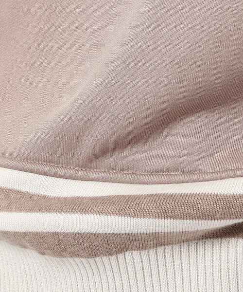 THE SHOP TK （ザ ショップ ティーケー ）の「◆ニットリブブライト裏毛パーカー（パーカー・メンズ・ライトブルー/ベージュ/ネイビー/オフホワイト・01/02/03/04/05）」の10枚目の写真