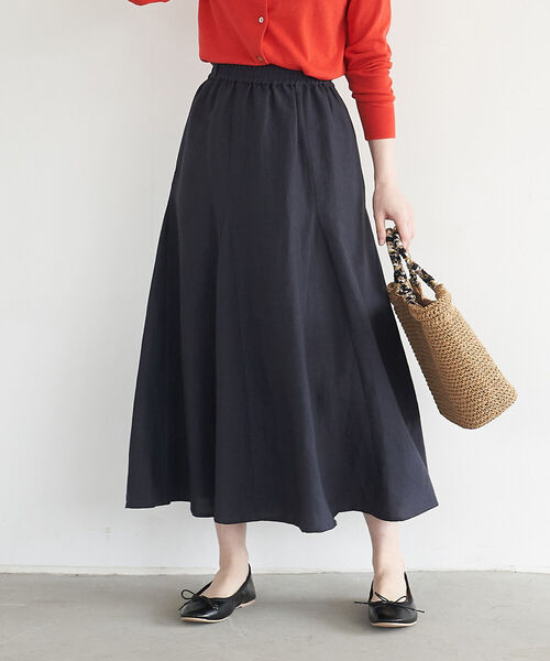 セール スカート Hempブレンドセミフレアスカート スカート Afternoon Afternoon スカート Tea アフタヌーンティー のファッション