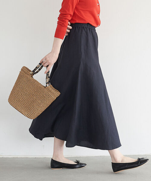 セール スカート Hempブレンドセミフレアスカート スカート Afternoon Afternoon スカート Tea アフタヌーンティー のファッション