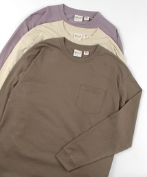 ビッグシルエット ポケット付きロンT