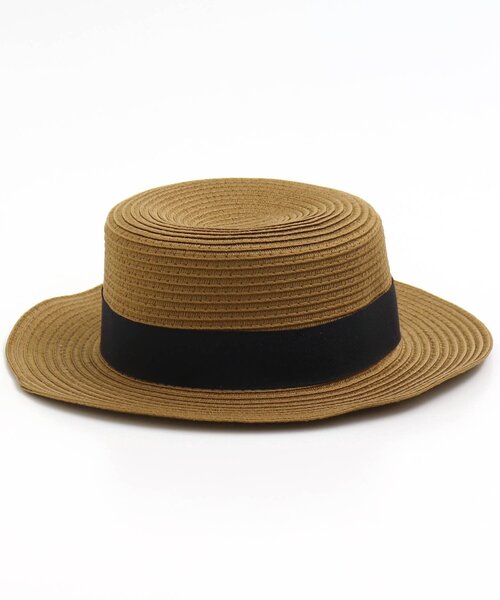 apres les cours（アプレレクール）の「カンカン帽_UVカット（ハット・キッズ・ブラウン/キナリ・50/52/54/48）」の9枚目の写真