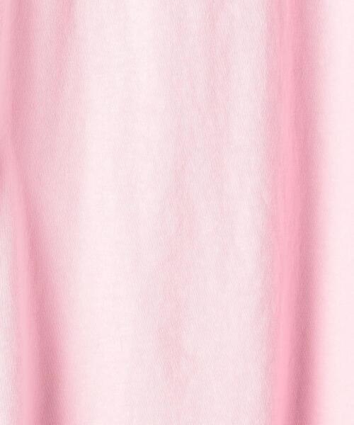 HANES（ヘインズ）の「別注＜Hanes（ヘインズ）＞ノースリーブ Tシャツ◆（Tシャツ/カットソー・レディース・ホワイト/ブラウン/ライトピンク・SMALL）」の12枚目の写真