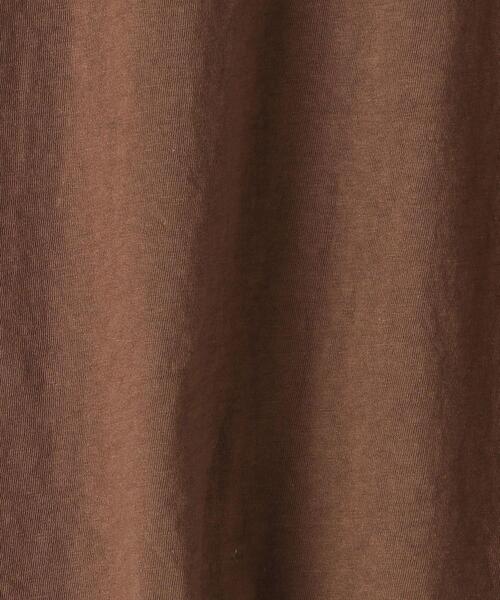 HANES（ヘインズ）の「別注＜Hanes（ヘインズ）＞ノースリーブ Tシャツ◆（Tシャツ/カットソー・レディース・ホワイト/ブラウン/ライトピンク・SMALL）」の17枚目の写真