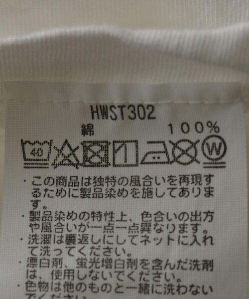 HANES（ヘインズ）の「別注＜Hanes（ヘインズ）＞ノースリーブ Tシャツ◆（Tシャツ/カットソー・レディース・ホワイト/ブラウン/ライトピンク・SMALL）」の16枚目の写真