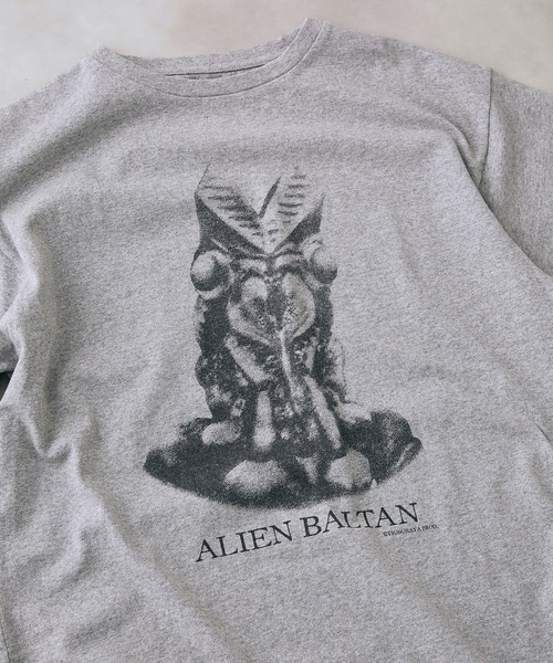 JOURNAL STANDARD relume（ジャーナルスタンダード　レリューム）の「【円谷プロ＆JOURNALSTANDARD relume】ウルトラ怪獣Tシャツ（Tシャツ/カットソー・メンズ・グレー系その他/ホワイト系その他/ホワイト/ホワイト系その他2/グレー・MEDIUM/LARGE）」の10枚目の写真