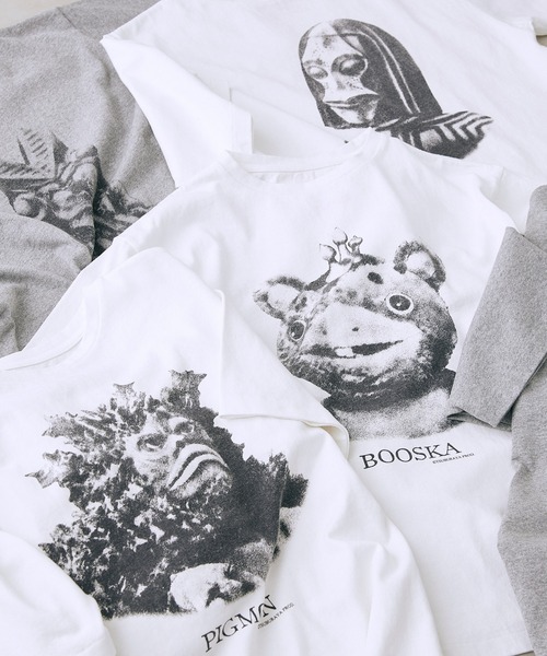 JOURNAL STANDARD relume（ジャーナルスタンダード　レリューム）の「【円谷プロ＆JOURNALSTANDARD relume】ウルトラ怪獣Tシャツ（Tシャツ/カットソー・メンズ・グレー系その他/ホワイト系その他/ホワイト/ホワイト系その他2/グレー・MEDIUM/LARGE）」の11枚目の写真