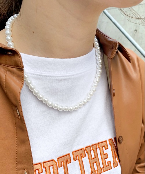 WHO'S WHO gallery(フーズフーギャラリー)の「GRANNYパールネックレス(ネックレス・レディース・オフホワイト・FREE)」の7枚目の写真