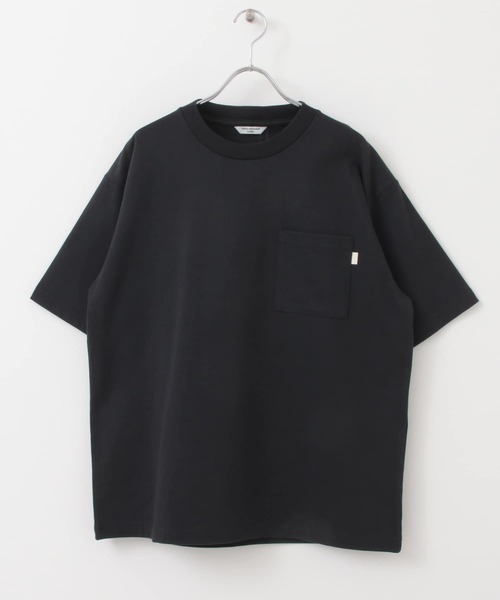 URBAN RESEARCH DOORS（アーバンリサーチドアーズ）の「オーガニックコットンボックスTシャツ（Tシャツ/カットソー・メンズ・ホワイト/ブラック/グレー系その他/グリーン系その他・40/38）」の16枚目の写真