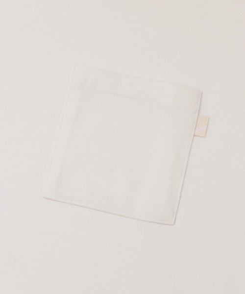 URBAN RESEARCH DOORS（アーバンリサーチドアーズ）の「オーガニックコットンボックスTシャツ（Tシャツ/カットソー・メンズ・ホワイト/ブラック/グレー系その他/グリーン系その他・40/38）」の8枚目の写真