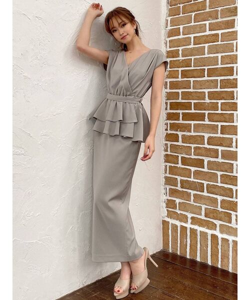 RESEXXY（リゼクシー）の「アシメデザイントップス【セットアップ着用可能】（Tシャツ/カットソー・レディース・ブラック/アイボリー/ミント・FREE）」の8枚目の写真