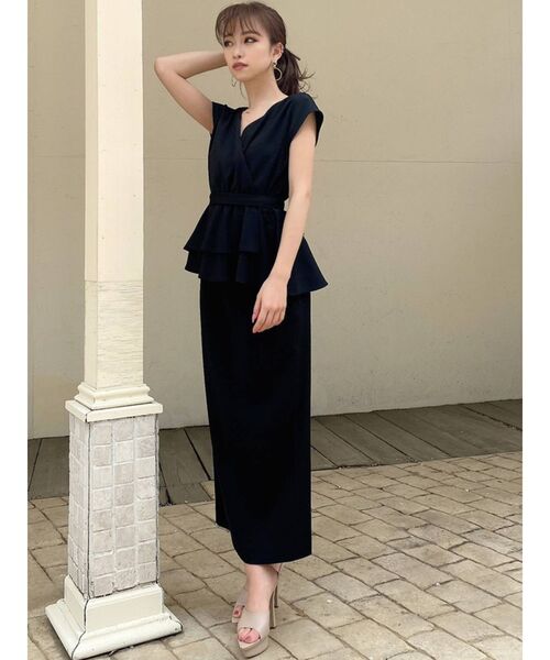 RESEXXY（リゼクシー）の「アシメデザイントップス【セットアップ着用可能】（Tシャツ/カットソー・レディース・ブラック/アイボリー/ミント・FREE）」の13枚目の写真