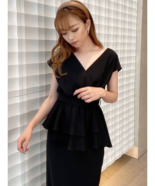 RESEXXY（リゼクシー）の「アシメデザイントップス【セットアップ着用可能】（Tシャツ/カットソー・レディース・ブラック/アイボリー/ミント・FREE）」の21枚目の写真