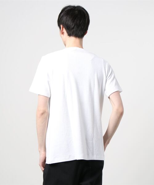 GUY ROVER（ギローバー）の「GUY ROVER / クルーネックパイルカットソー（Tシャツ/カットソー・メンズ・ホワイト/ブラック/グレー・SMALL/MEDIUM/LARGE）」の5枚目の写真