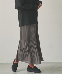 audrey and john wad | 【Audrey and John Wad】ライトジョーゼットプリーツスカート(スカート)