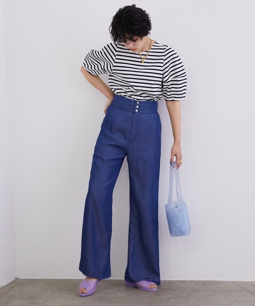 MADEMOISELLE ROPE'（マドモアゼル ロペ）の「【melissa】オープンメッシュ フラットサンダル（サンダル・レディース・ラベンダー/ブラック/キャメル・38/37/36）」の11枚目の写真