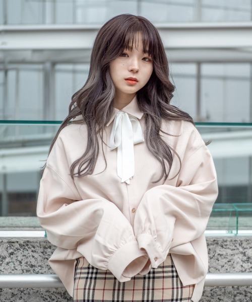 INTER FACTORY（インターファクトリー）の「ファッションインフルエンサー poyo - シンプルリボンタイ　made in INTER FACTORY（ネクタイ・レディース・ホワイト/ブラック・FREE）」の11枚目の写真