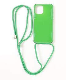 Burner（バーナー）の「【OKUOKU　0909】iPhonePro12対応 首掛け ストラップ付き シリコンケース - ショルダーケース（スマホケース/カバー）」